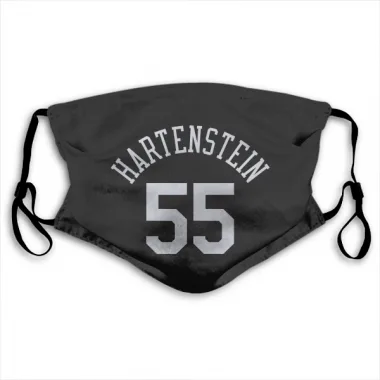 Black New York Knicks Isaiah Hartenstein   Face Mask