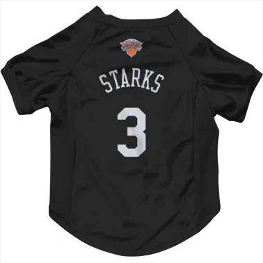 Black New York Knicks John Starks   Dog & Cat Pet Jersey