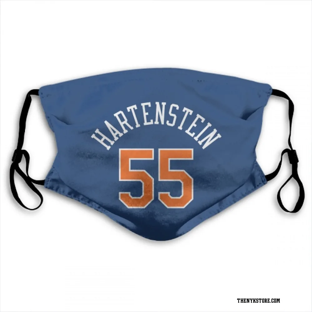 Blue New York Knicks Isaiah Hartenstein   Face Mask