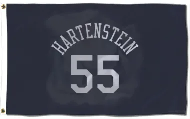 Navy New York Knicks Isaiah Hartenstein   Flag (3 X 5)