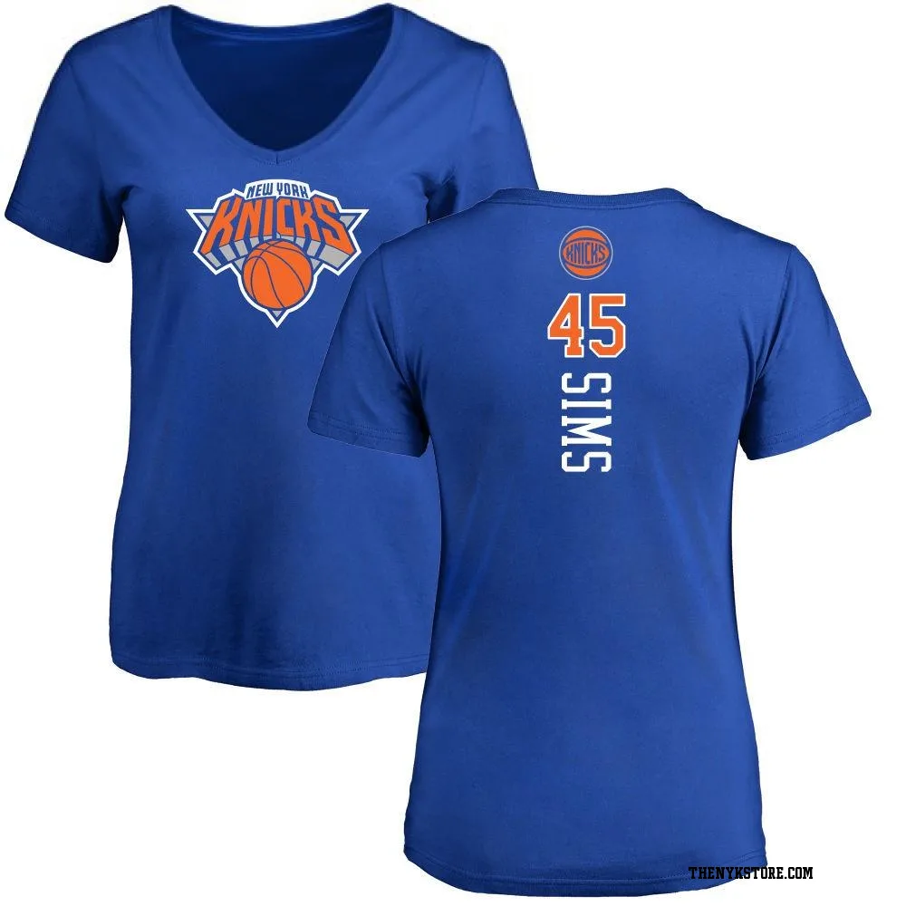 Royal Women's Jericho Sims New York Knicks Backer T-Shirt
