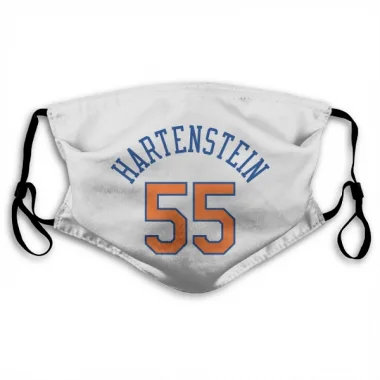 White New York Knicks Isaiah Hartenstein   Face Mask